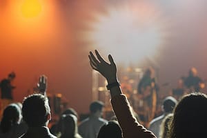 musician performing